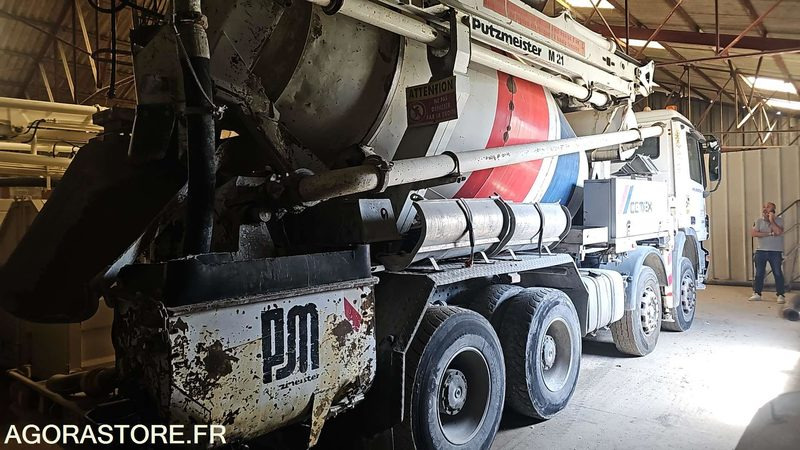 MALAXEUR POMPE A BETON MERCEDES ACTROS - 2006 / 351 902 KM -EXCLUSIVEMENT EXPORT - Mixerpomp: afbeelding 3 MALAXEUR POMPE A BETON MERCEDES ACTROS - 2006 / 351 902 KM -EXCLUSIVEMENT EXPORT - Mixerpomp: afbeelding 3