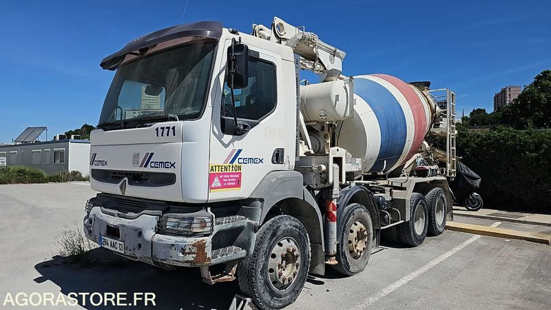 MALAXEUR POMPE A BETON RENAULT PREMIUM - 2004 / 346 794 KM - EXCLU EXPORT - Mixerpomp: afbeelding 1 MALAXEUR POMPE A BETON RENAULT PREMIUM - 2004 / 346 794 KM - EXCLU EXPORT - Mixerpomp: afbeelding 1