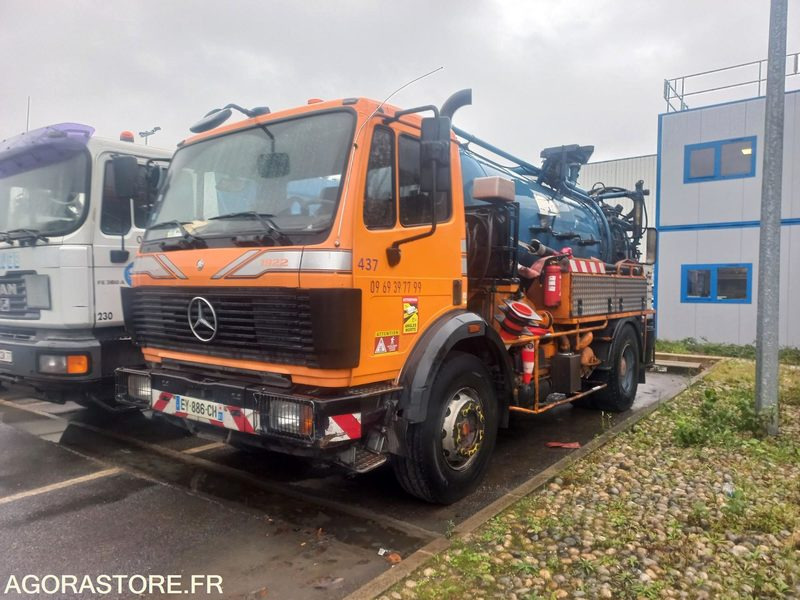 MERCEDES 1922 HUWER 1993 (922674Km) NON ROULANT EXPORT UNIQUEMENT - Vacuümwagen: afbeelding 1 MERCEDES 1922 HUWER 1993 (922674Km) NON ROULANT EXPORT UNIQUEMENT - Vacuümwagen: afbeelding 1