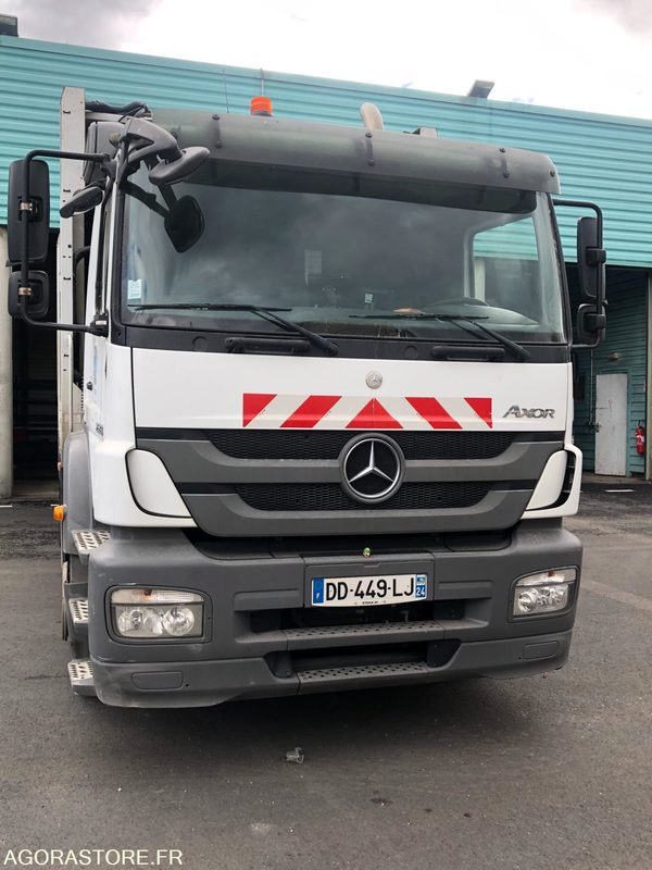 MERCEDES AXOR 26T-21m3 - 287235 kms - 2014 - Vuilniswagen: afbeelding 1 MERCEDES AXOR 26T-21m3 - 287235 kms - 2014 - Vuilniswagen: afbeelding 1