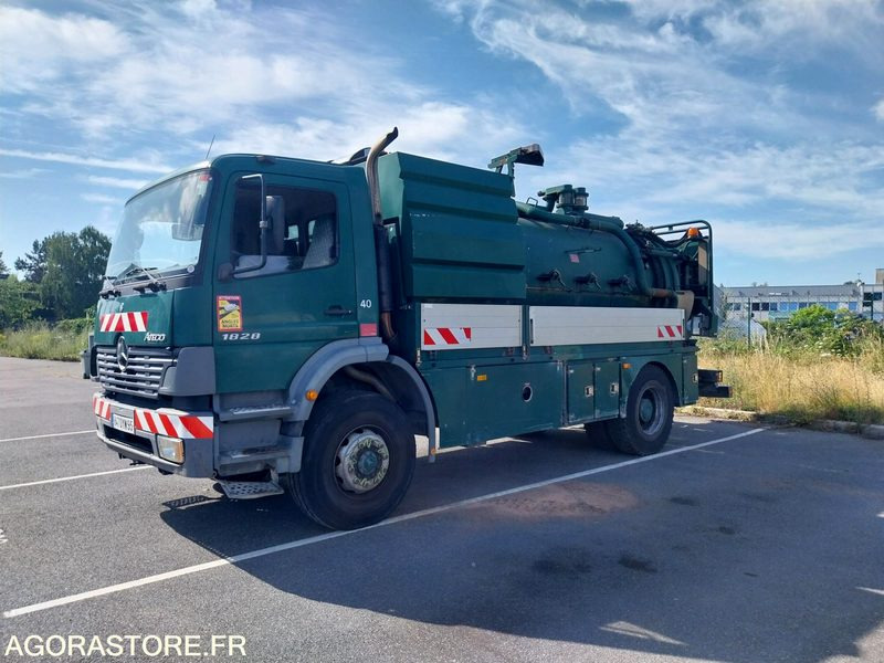 MERCEDES Atego 1828 HUWER 2005 378491KM ROULANT EXPORT UNIQUEMENT - Vacuümwagen: afbeelding 2 MERCEDES Atego 1828 HUWER 2005 378491KM ROULANT EXPORT UNIQUEMENT - Vacuümwagen: afbeelding 2