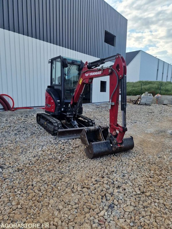 MINI PELLE SUR CHENILLE YANMAR VIO27-6 - Minigraafmachine: afbeelding 2 MINI PELLE SUR CHENILLE YANMAR VIO27-6 - Minigraafmachine: afbeelding 2