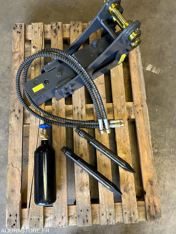 Marteaux hydraulique BRH pour mini pelle 800/1200 kg. - Graafmachine: afbeelding 4 Marteaux hydraulique BRH pour mini pelle 800/1200 kg. - Graafmachine: afbeelding 4