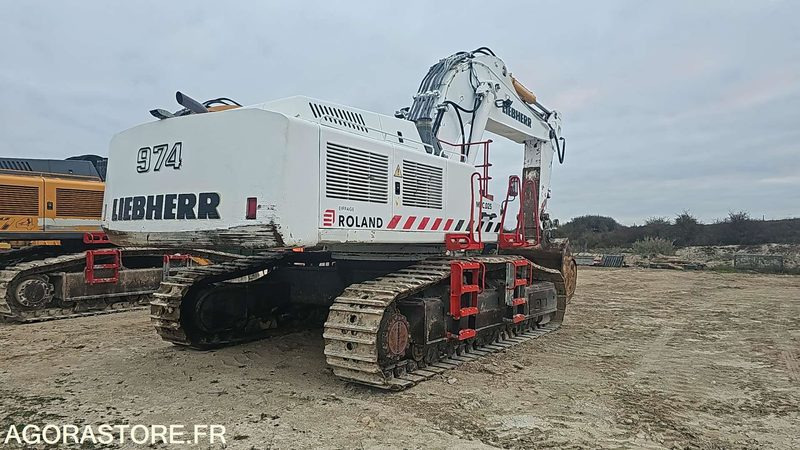 PELLE A CHENILLE LIEBHERR R974C - 2008 / 15464H (MPC025) - Graafmachine: afbeelding 4 PELLE A CHENILLE LIEBHERR R974C - 2008 / 15464H (MPC025) - Graafmachine: afbeelding 4