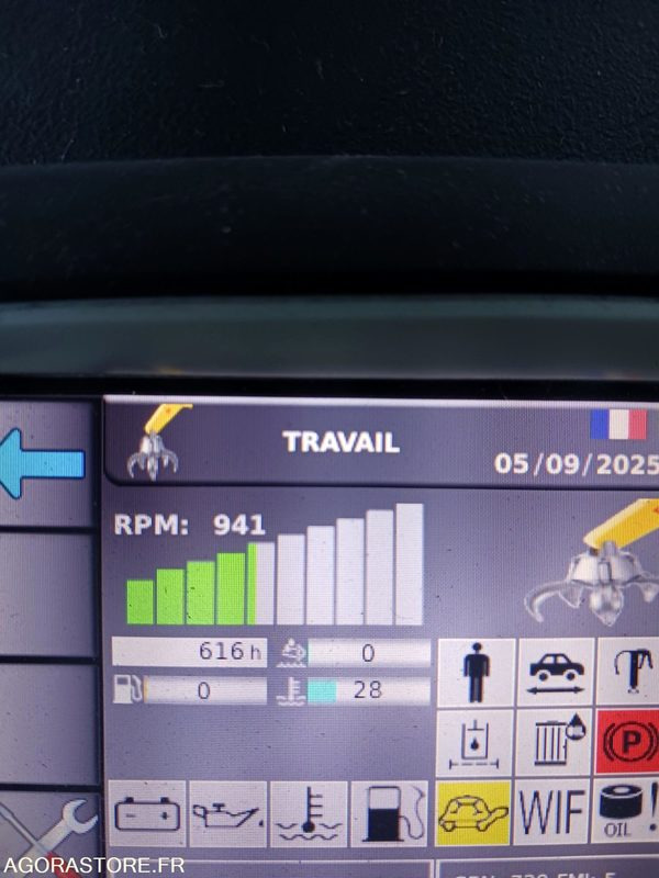 Graafmachine PELLE DE MANUTENTION TABARELLI T308 DIESEL 18T500 616h 2022: afbeelding 15