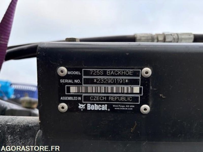 Autolaadkraan PELLE RETRO BOBCAT 725 S POUR SKID: afbeelding 15 Autolaadkraan PELLE RETRO BOBCAT 725 S POUR SKID: afbeelding 15