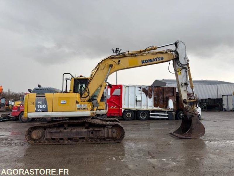 PELLE SUR CHENILLES KOMATSU - PC160-8 - 2011 - 12910H - BON ETAT GENERAL - Rupsgraafmachine: afbeelding 4 PELLE SUR CHENILLES KOMATSU - PC160-8 - 2011 - 12910H - BON ETAT GENERAL - Rupsgraafmachine: afbeelding 4