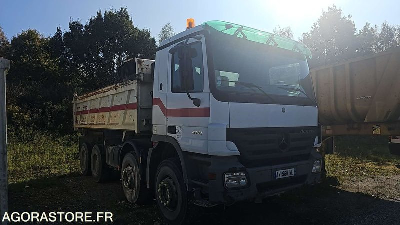 PORTEUR BENNE MERCEDES ACTROS - 2004 - 851170KM -  AW968WL - Kipper vrachtwagen: afbeelding 3 PORTEUR BENNE MERCEDES ACTROS - 2004 - 851170KM -  AW968WL - Kipper vrachtwagen: afbeelding 3