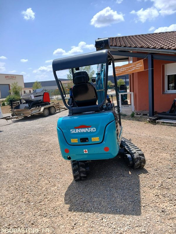 Pelle SUNWARD SWE20F canopy Neuve - Minigraafmachine: afbeelding 4 Pelle SUNWARD SWE20F canopy Neuve - Minigraafmachine: afbeelding 4