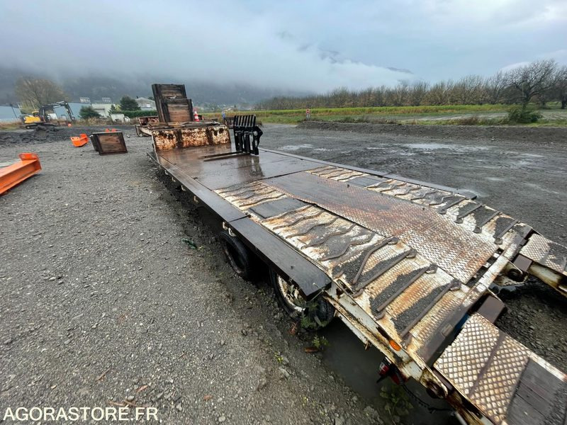 Porte-engins LECITRAILE - 2004 - en l'état (5866/4169-TZ-73) - Dieplader oplegger: afbeelding 1 Porte-engins LECITRAILE - 2004 - en l'état (5866/4169-TZ-73) - Dieplader oplegger: afbeelding 1