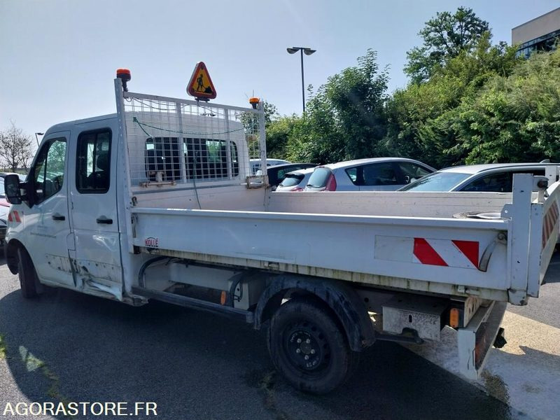 RENAULT MASTER DOUBLE CABINE TRIBENNE DIESEL 110 CH - Kipper bestelwagen: afbeelding 1 RENAULT MASTER DOUBLE CABINE TRIBENNE DIESEL 110 CH - Kipper bestelwagen: afbeelding 1
