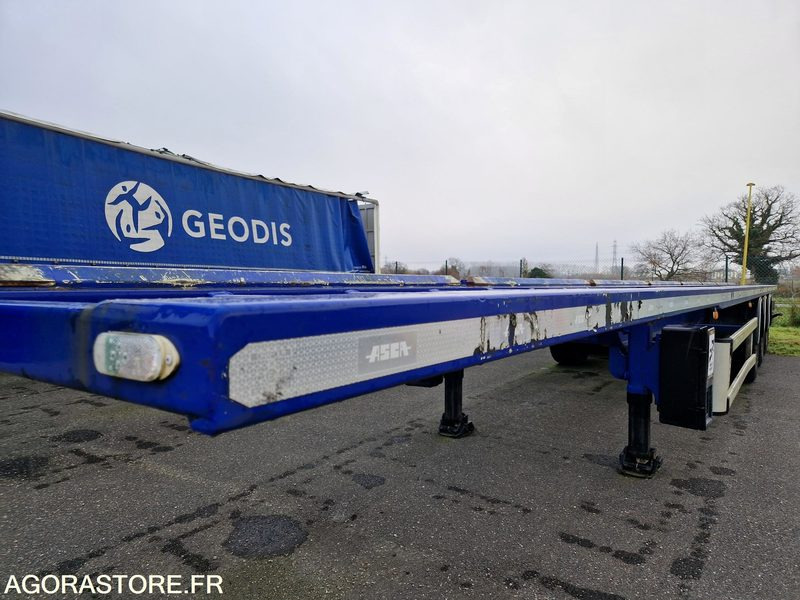 Remorque plateau Asca S322DM - 2019 - FE065JK - Open bak met boorden oplegger: afbeelding 5 Remorque plateau Asca S322DM - 2019 - FE065JK - Open bak met boorden oplegger: afbeelding 5