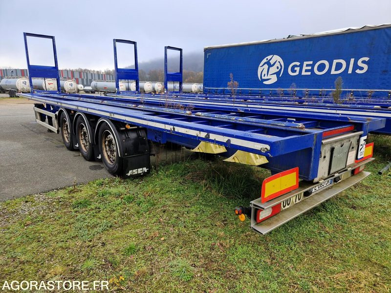 Remorque plateau Asca S322DM - 2019 - FE065JK - Open bak met boorden oplegger: afbeelding 4 Remorque plateau Asca S322DM - 2019 - FE065JK - Open bak met boorden oplegger: afbeelding 4