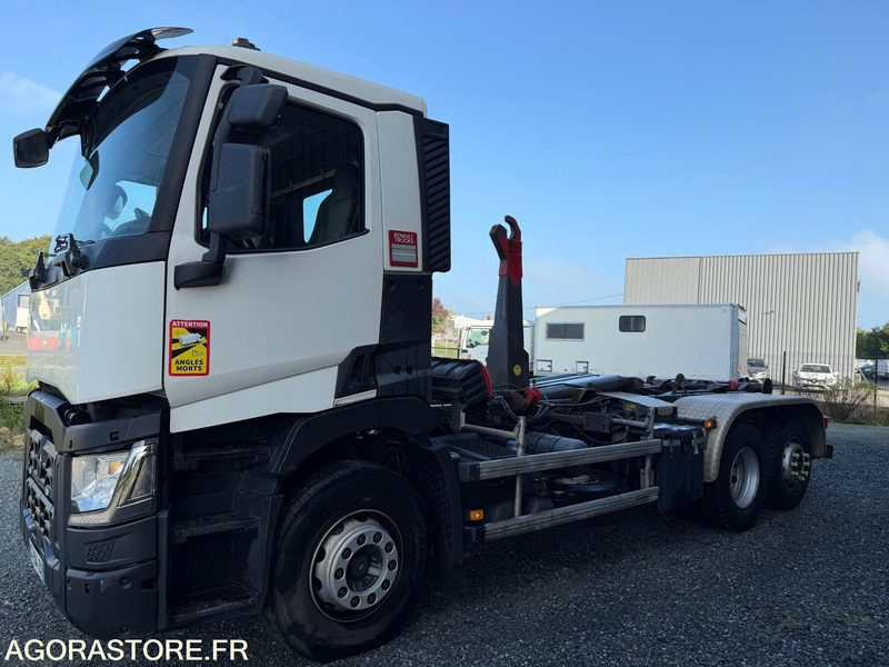 Renault C430 boite automatique polybenne ampliroll dalby - 446800KM - 2014 - Haakarmsysteem vrachtwagen: afbeelding 2 Renault C430 boite automatique polybenne ampliroll dalby - 446800KM - 2014 - Haakarmsysteem vrachtwagen: afbeelding 2