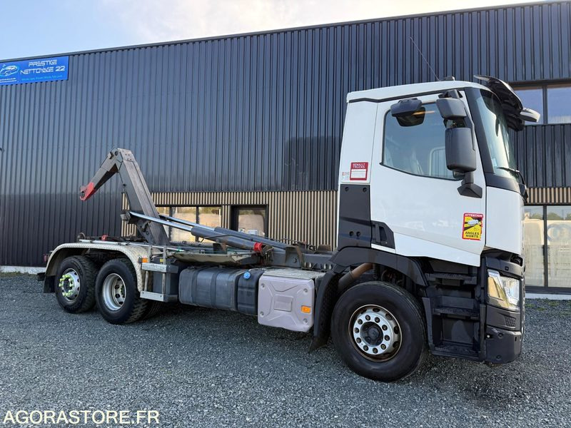 Renault C430 boite automatique polybenne ampliroll dalby - 446800KM - 2014 - Haakarmsysteem vrachtwagen: afbeelding 3 Renault C430 boite automatique polybenne ampliroll dalby - 446800KM - 2014 - Haakarmsysteem vrachtwagen: afbeelding 3