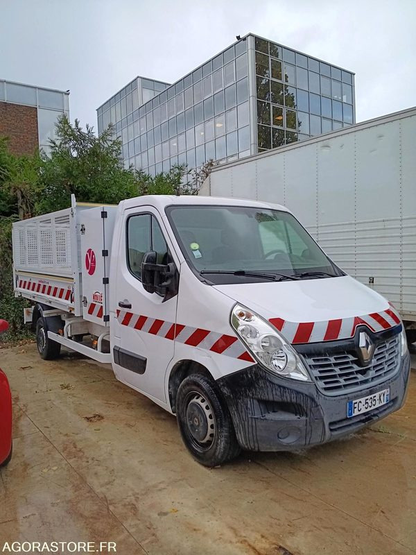 Renault Master Benne - 37900 km - 2018 - Kipper bestelwagen: afbeelding 1 Renault Master Benne - 37900 km - 2018 - Kipper bestelwagen: afbeelding 1