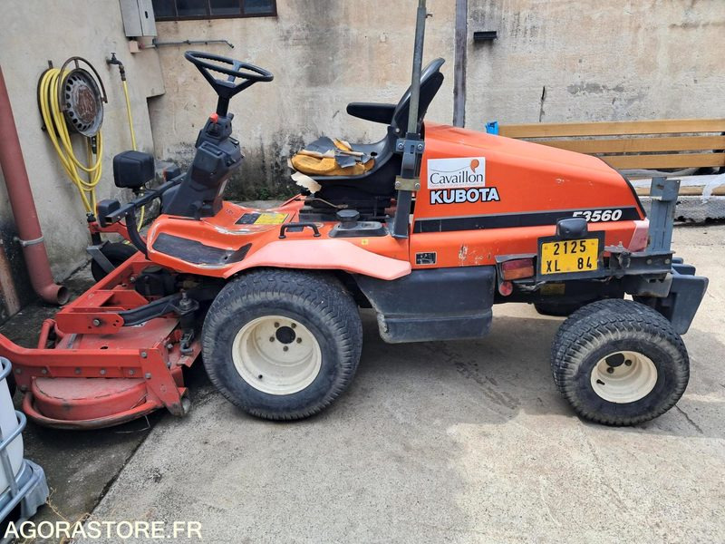 TONDEUSE AUTOPORTEE FRONTALE F3560 KUBOTA - Gazonmaaier: afbeelding 1 TONDEUSE AUTOPORTEE FRONTALE F3560 KUBOTA - Gazonmaaier: afbeelding 1