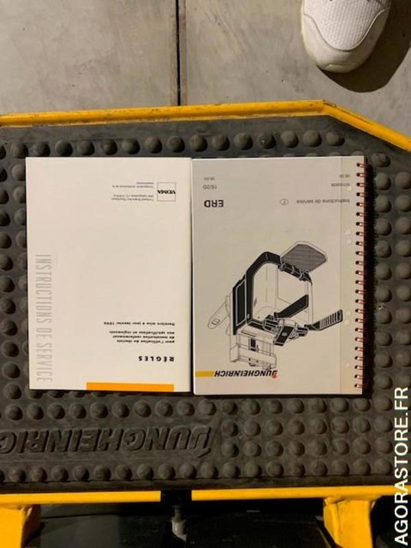 Transpalette électrique sur batteries déchargées. JUNGHEINRICH - Palletwagen: afbeelding 5 Transpalette électrique sur batteries déchargées. JUNGHEINRICH - Palletwagen: afbeelding 5