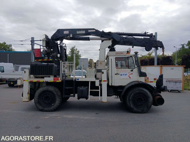 Mercedes-Benz Unimog Rail/Route benne grue - 1989/ 66131KM - Vrachtwagen: afbeelding 4 Mercedes-Benz Unimog Rail/Route benne grue - 1989/ 66131KM - Vrachtwagen: afbeelding 4