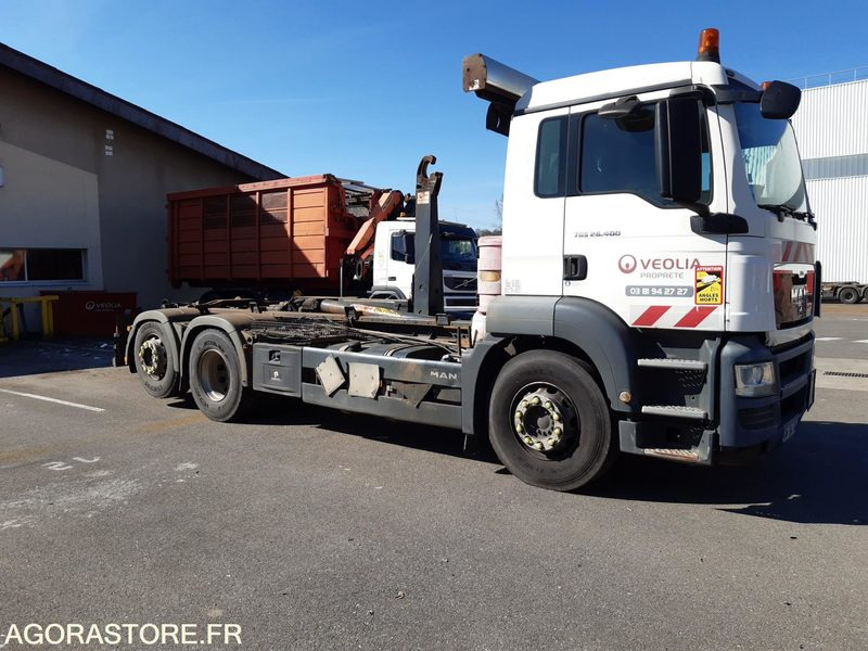 PORTEUR AMPLIROLL MAN TGS 26.400 (R51996) - BRAS GUIMA PALFINGER-2011-563 000 Km - Vrachtwagen: afbeelding 3 PORTEUR AMPLIROLL MAN TGS 26.400 (R51996) - BRAS GUIMA PALFINGER-2011-563 000 Km - Vrachtwagen: afbeelding 3