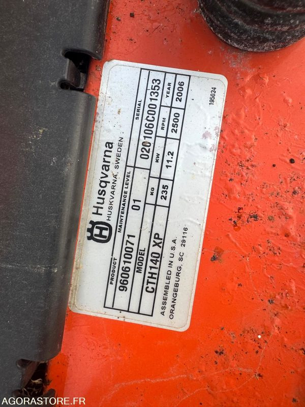 Tracteur tondeuse husqvarna - Gazonmaaier: afbeelding 4 Tracteur tondeuse husqvarna - Gazonmaaier: afbeelding 4