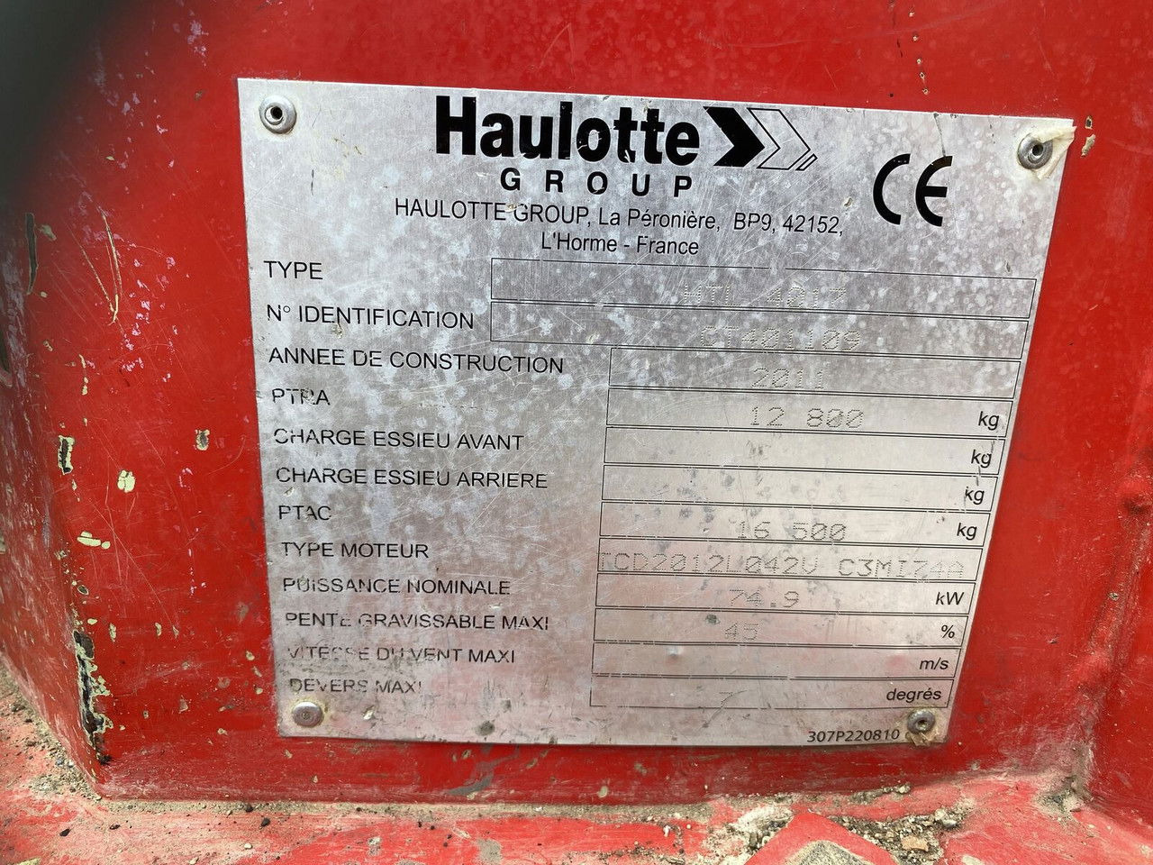 Haulotte HTL 4017 - Verreiker: afbeelding 3 Haulotte HTL 4017 - Verreiker: afbeelding 3