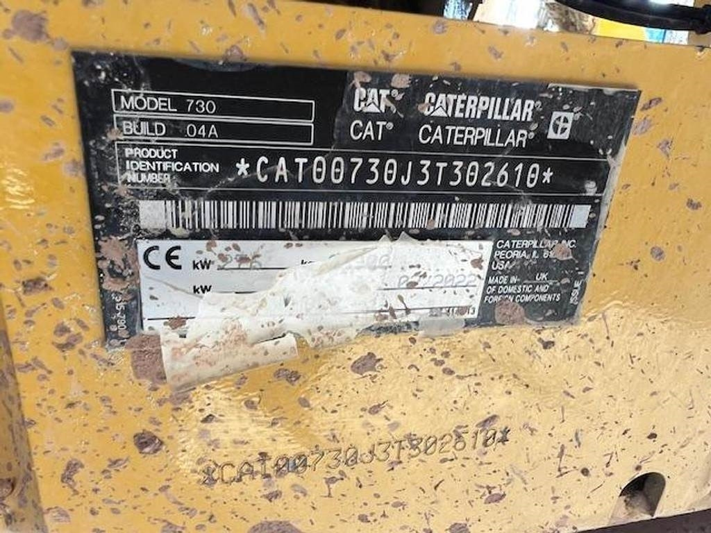 CAT 730 - Kiepwagen met knikbesturing: afbeelding 5 CAT 730 - Kiepwagen met knikbesturing: afbeelding 5