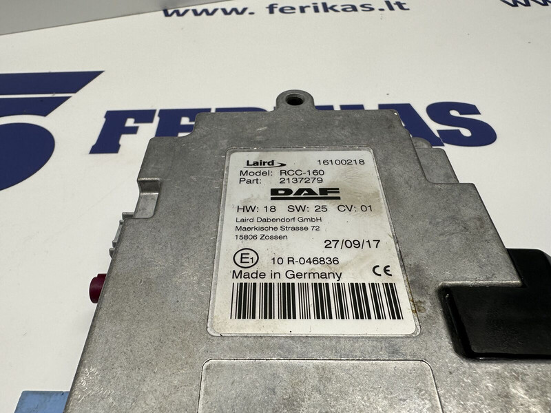 DAF telephone interface control unit - ECU voor Vrachtwagen: afbeelding 5 DAF telephone interface control unit - ECU voor Vrachtwagen: afbeelding 5