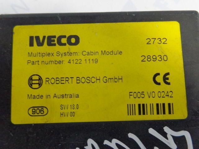 Iveco Multiplex System:Cabin Module ROBERT BOSCH GmbH - ECU voor Vrachtwagen: afbeelding 3 Iveco Multiplex System:Cabin Module ROBERT BOSCH GmbH - ECU voor Vrachtwagen: afbeelding 3
