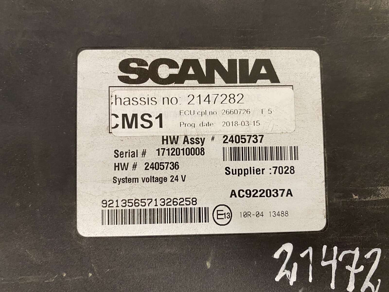 Scania R - ECU voor Vrachtwagen: afbeelding 3 Scania R - ECU voor Vrachtwagen: afbeelding 3