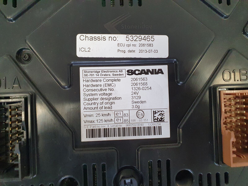 Scania instrument cluster - Instrumentenpaneel voor Vrachtwagen: afbeelding 3 Scania instrument cluster - Instrumentenpaneel voor Vrachtwagen: afbeelding 3