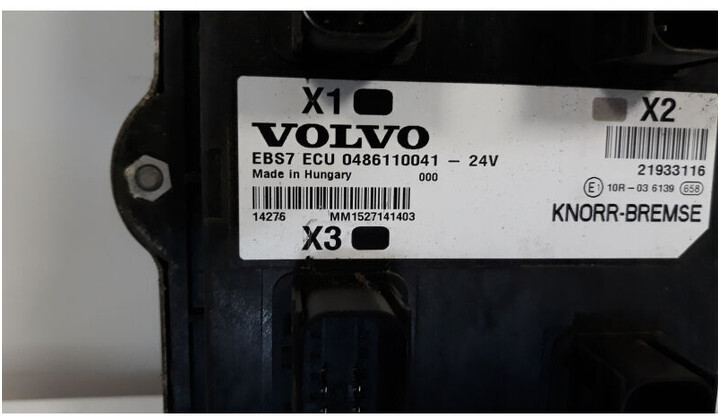 Volvo EBS7 ECU - ECU voor Vrachtwagen: afbeelding 5 Volvo EBS7 ECU - ECU voor Vrachtwagen: afbeelding 5
