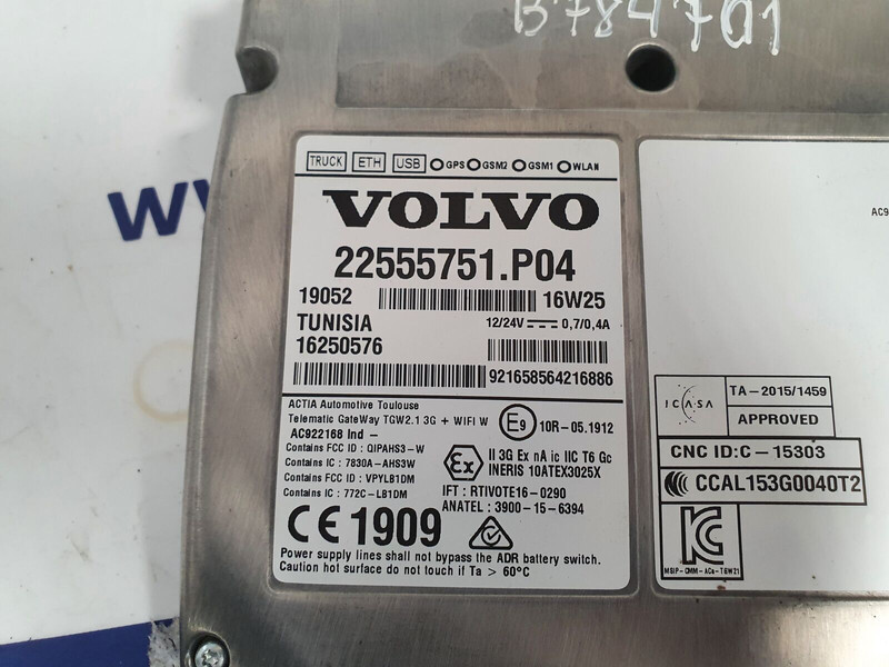Volvo Telematic Gateway - ECU voor Vrachtwagen: afbeelding 4 Volvo Telematic Gateway - ECU voor Vrachtwagen: afbeelding 4
