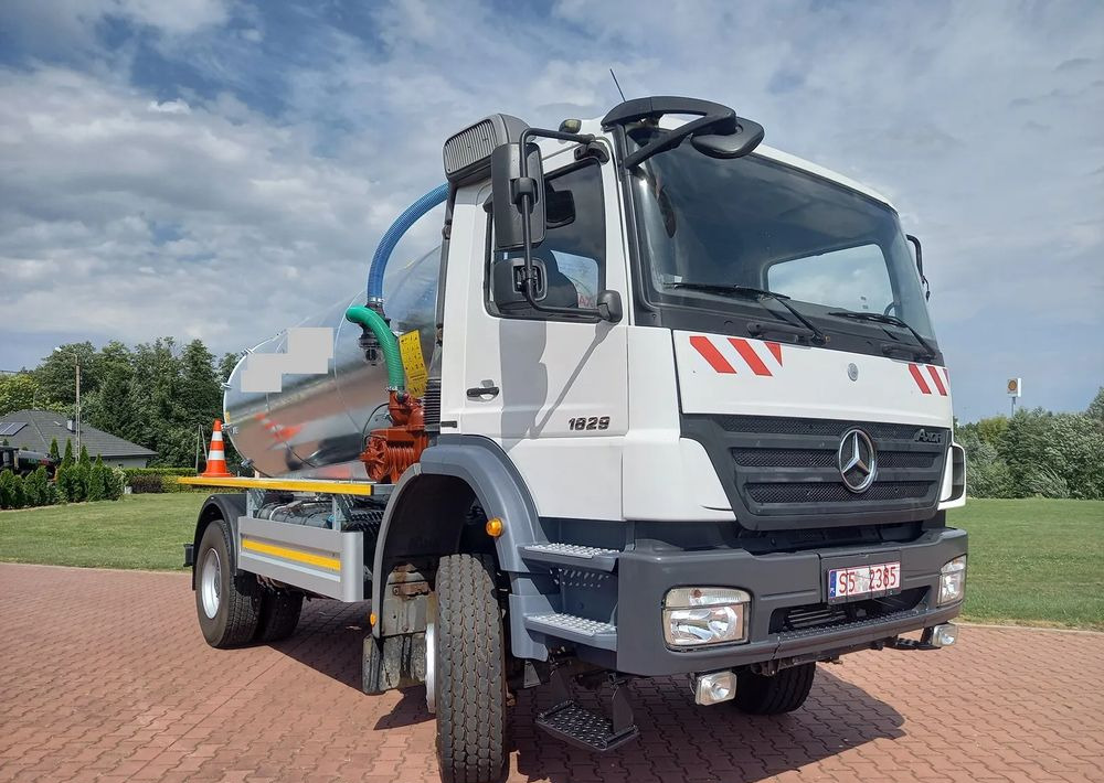 Mercedes-Benz AXOR 1829 4X4 4 WD ALLOARD - Tankwagen: afbeelding 3 Mercedes-Benz AXOR 1829 4X4 4 WD ALLOARD - Tankwagen: afbeelding 3
