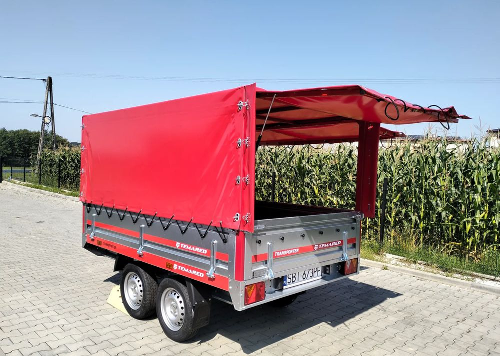 TEMARED 2osie 750kg straż strażacka pożarnicza - Open/ Plateau aanhangwagen: afbeelding 4 TEMARED 2osie 750kg straż strażacka pożarnicza - Open/ Plateau aanhangwagen: afbeelding 4