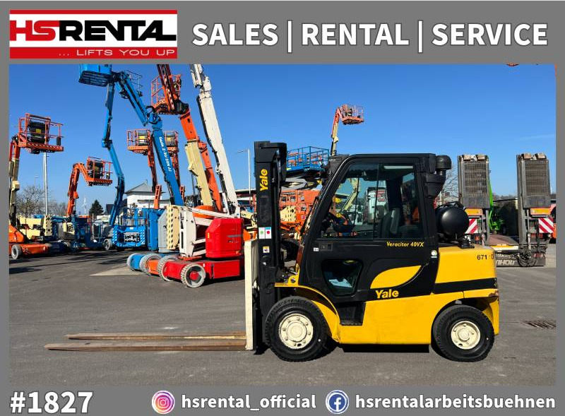 Yale GLP40VX Gas 4T 3.65m (1827) - LPG heftruck: afbeelding 1 Yale GLP40VX Gas 4T 3.65m (1827) - LPG heftruck: afbeelding 1