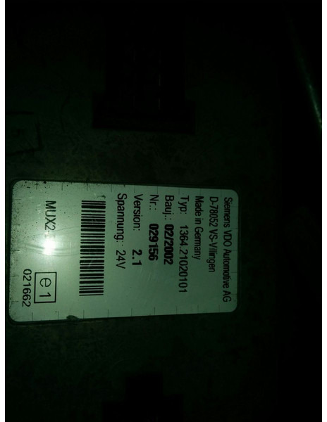 Neoplan MUX2-B - ECU: afbeelding 4 Neoplan MUX2-B - ECU: afbeelding 4