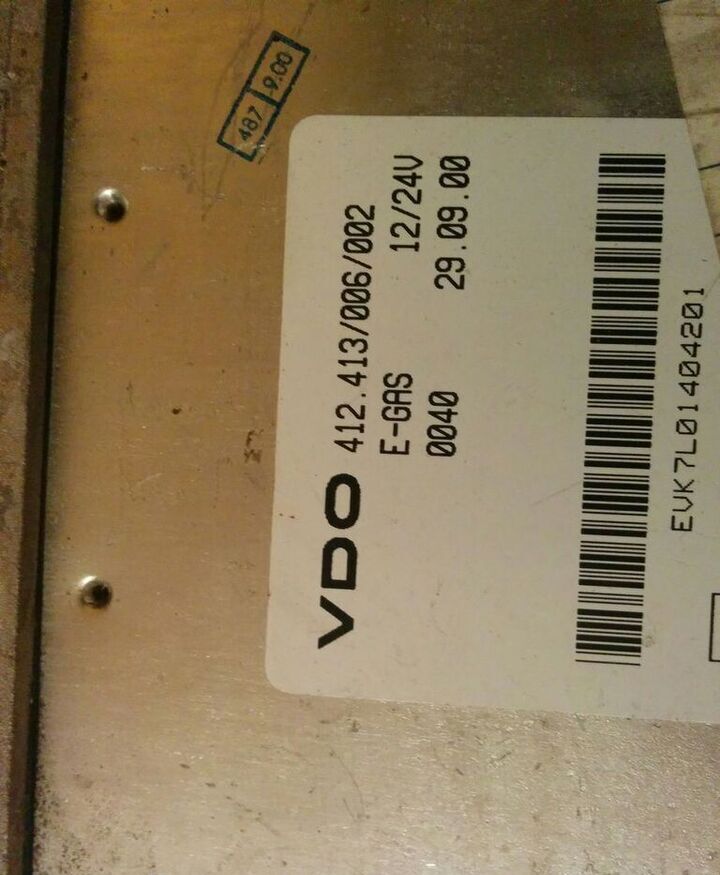 Scania VDO 412.413/006/005 412.413/006/002 Scania - ECU voor Bus: afbeelding 2 Scania VDO 412.413/006/005 412.413/006/002 Scania - ECU voor Bus: afbeelding 2