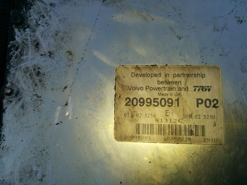 Volvo 20995091 P02. 20577136 P02 20582962 P05. - ECU: afbeelding 3 Volvo 20995091 P02. 20577136 P02 20582962 P05. - ECU: afbeelding 3