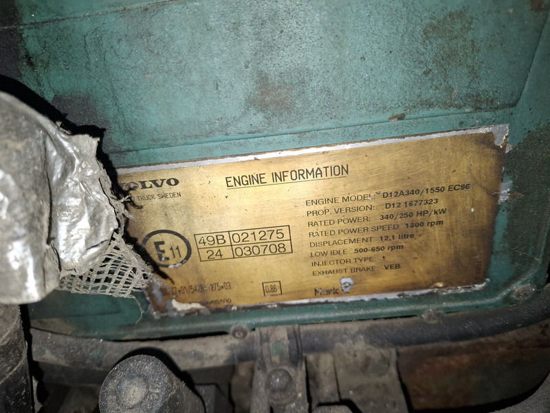Volvo D12A - Motor: afbeelding 3 Volvo D12A - Motor: afbeelding 3