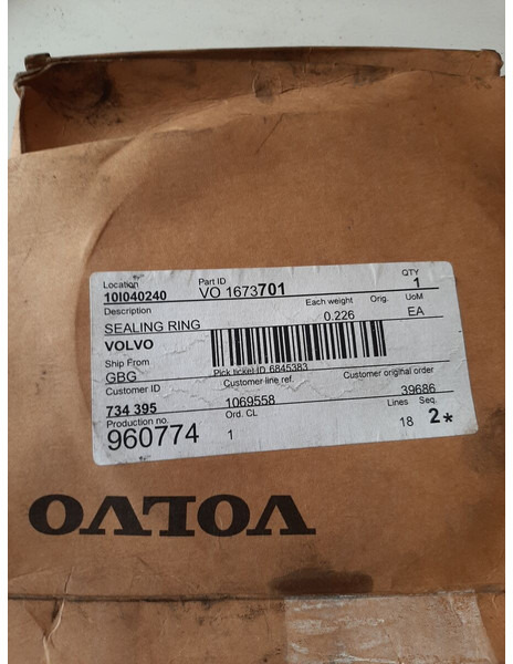 Volvo - Versnellingsbak: afbeelding 2 Volvo - Versnellingsbak: afbeelding 2