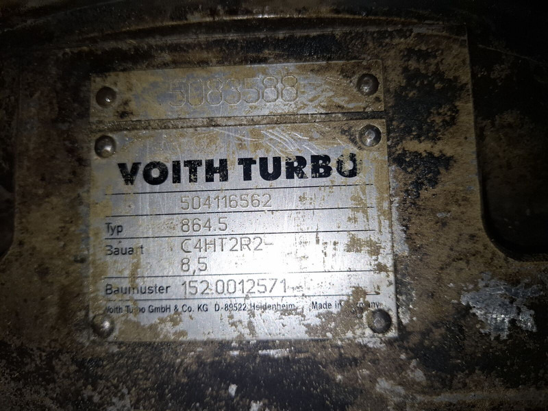 Volvo VOITH 864.5 \ 854.5 \ 854.3E. 864.3E/ 864.3/ 861/ 863 - Versnellingsbak: afbeelding 3 Volvo VOITH 864.5 \ 854.5 \ 854.3E. 864.3E/ 864.3/ 861/ 863 - Versnellingsbak: afbeelding 3