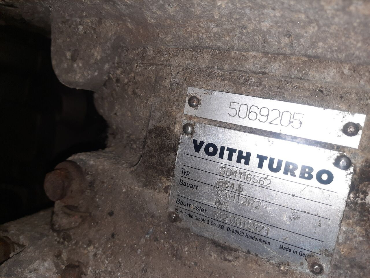 Volvo VOITH 864.5 \ 854.5 \ 854.3E. 864.3E/ 864.3/ 861/ 863 Volvo B12 / B7/ B10 - Versnellingsbak voor Bus: afbeelding 5 Volvo VOITH 864.5 \ 854.5 \ 854.3E. 864.3E/ 864.3/ 861/ 863 Volvo B12 / B7/ B10 - Versnellingsbak voor Bus: afbeelding 5