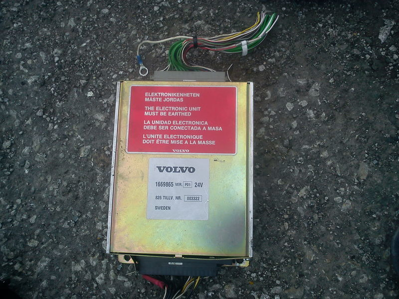 ECU Volvo Вольво 1668887 . 1669865. 1814828: afbeelding 8