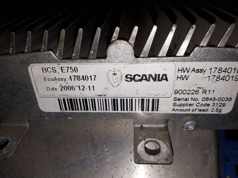 Wabco 1784017. 900226R11. 1759396. 75228-C3B . 176955 - ECU: afbeelding 3 Wabco 1784017. 900226R11. 1759396. 75228-C3B . 176955 - ECU: afbeelding 3
