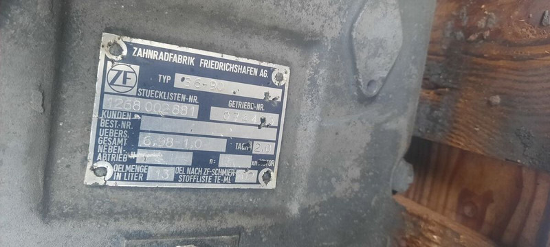 ZF S6-90 . S5-42 - Versnellingsbak: afbeelding 3 ZF S6-90 . S5-42 - Versnellingsbak: afbeelding 3