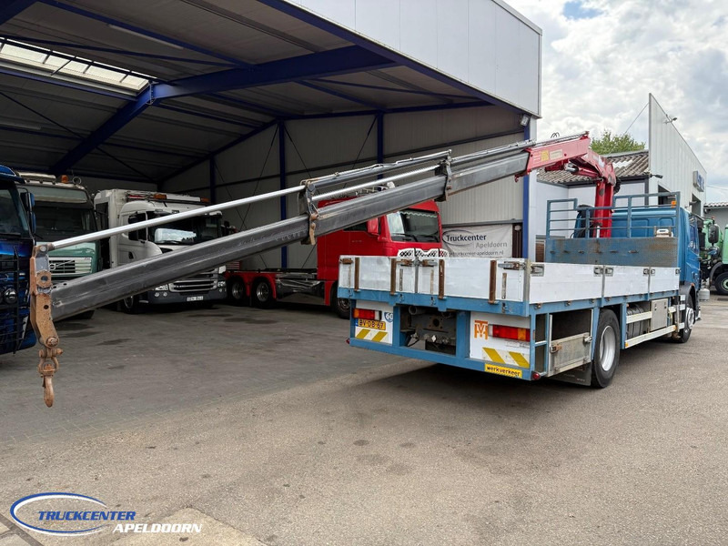DAF CF 75.310 Manuel, Steel springs, HMF 1560 K3 - Vrachtwagen met open laadbak, Kraanwagen: afbeelding 2 DAF CF 75.310 Manuel, Steel springs, HMF 1560 K3 - Vrachtwagen met open laadbak, Kraanwagen: afbeelding 2