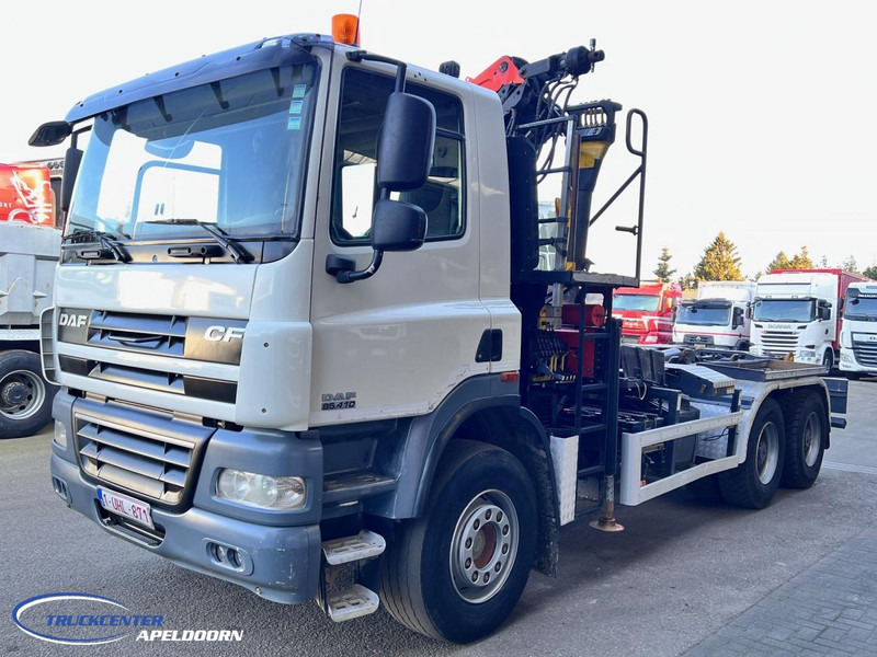 DAF CF 85.410 6x4 Bladgeveerd, Palfinger PK16001, Pallift - Haakarmsysteem vrachtwagen, Kraanwagen: afbeelding 3 DAF CF 85.410 6x4 Bladgeveerd, Palfinger PK16001, Pallift - Haakarmsysteem vrachtwagen, Kraanwagen: afbeelding 3