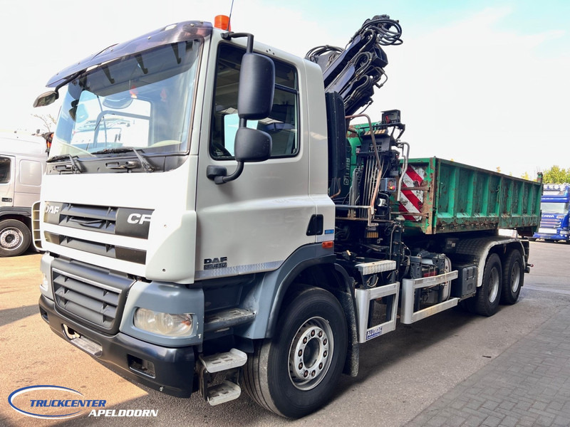 DAF CF 85.410 ATE, Hiab 166, 6x4 Steel spring - Haakarmsysteem vrachtwagen, Kraanwagen: afbeelding 3 DAF CF 85.410 ATE, Hiab 166, 6x4 Steel spring - Haakarmsysteem vrachtwagen, Kraanwagen: afbeelding 3
