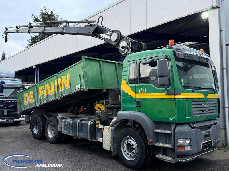 MAN TGA 26.390 6x4, Handgeschakeld, HIAB 166 E-4 - Kipper vrachtwagen, Kraanwagen: afbeelding 1 MAN TGA 26.390 6x4, Handgeschakeld, HIAB 166 E-4 - Kipper vrachtwagen, Kraanwagen: afbeelding 1